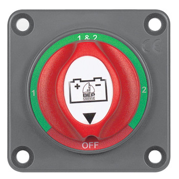 BEP Panel-Mounted Battery Mini Selector Switch - 701S-PM