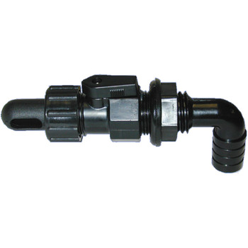 T-H Marine Aerator Spray Head/Wash Down Fitting, Black - AHVWD90DP