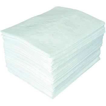 Buffalo Recycled Light Weight Oil Only Sorbent Pads (200 Per Pack) - 90851