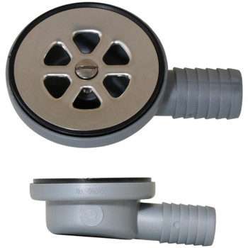 Scandvik Cockpit or Shower Drain Fits 2-1/16 in. Drain Hole