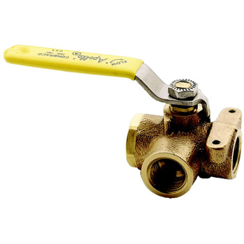 Apollo Valves 3-Way Bronze Diverter Valve