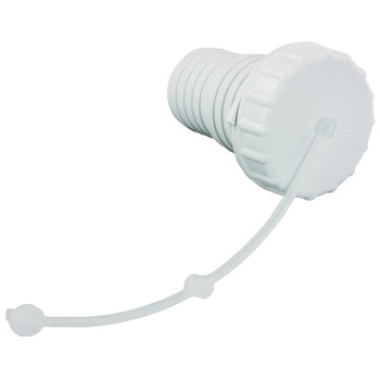 B&B Molders 94245 Gravity Water Fill Cap/Strap/Spout, Polar White