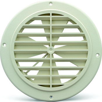 B&B Molders 94275 Ceiling Grill, White w/ Damper