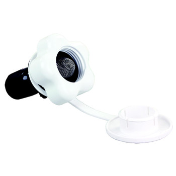 B&B Molders 94210 Replacement Plastic Check Valve, Polar White