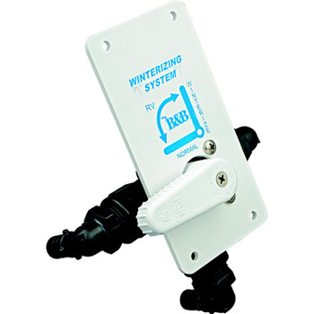 B&B Molders 94230 Winterizing Diverter Valve w/White Handle