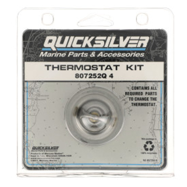 OEM Quicksilver/Mercury Thermostat Kit- 140 Degree  807252Q 4