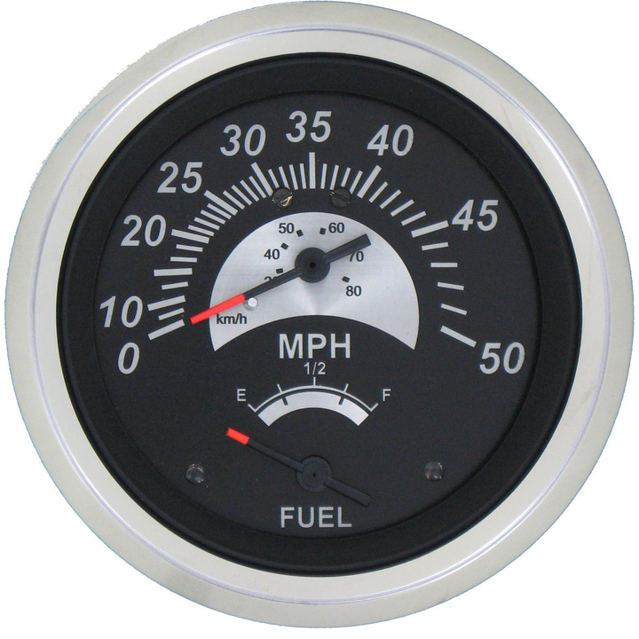 Sierra Black Sterling Speedo-Fuel 50Mph 69073Fp