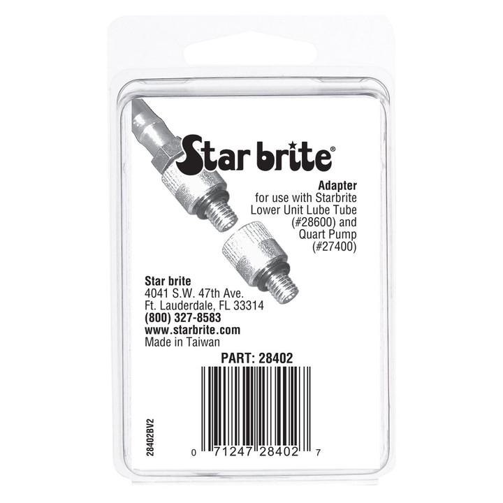 Starbrite Adaptor Fitting Suzhon Lower 28402