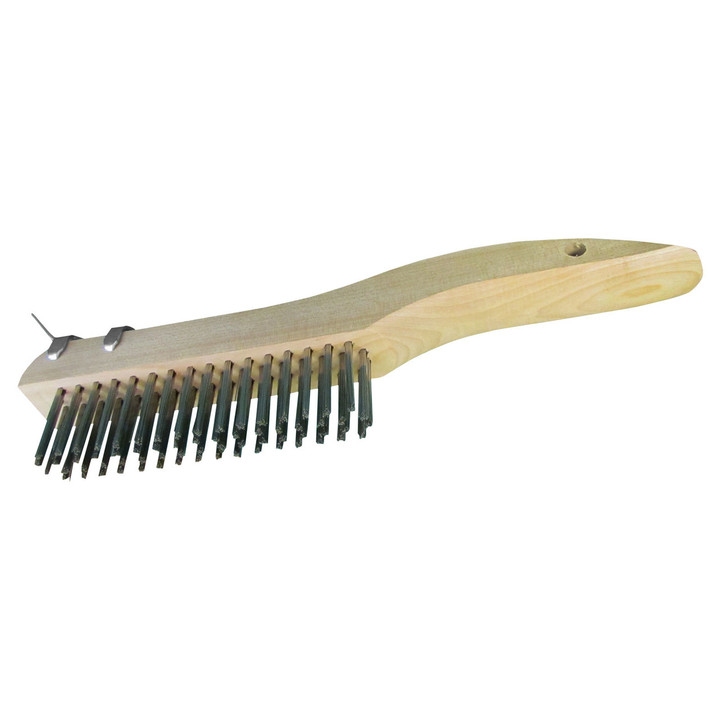 Starbrite SS Brush with Scrapper 40058