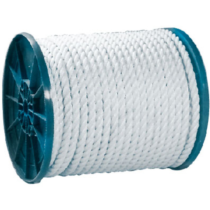 Seachoice Twisted Nylon Rope White 1.25 x 600 42850