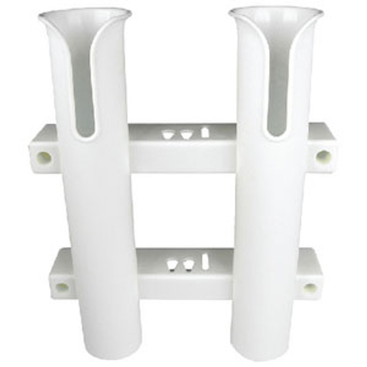 Seachoice Rod Rack-Holds Two-White 89401