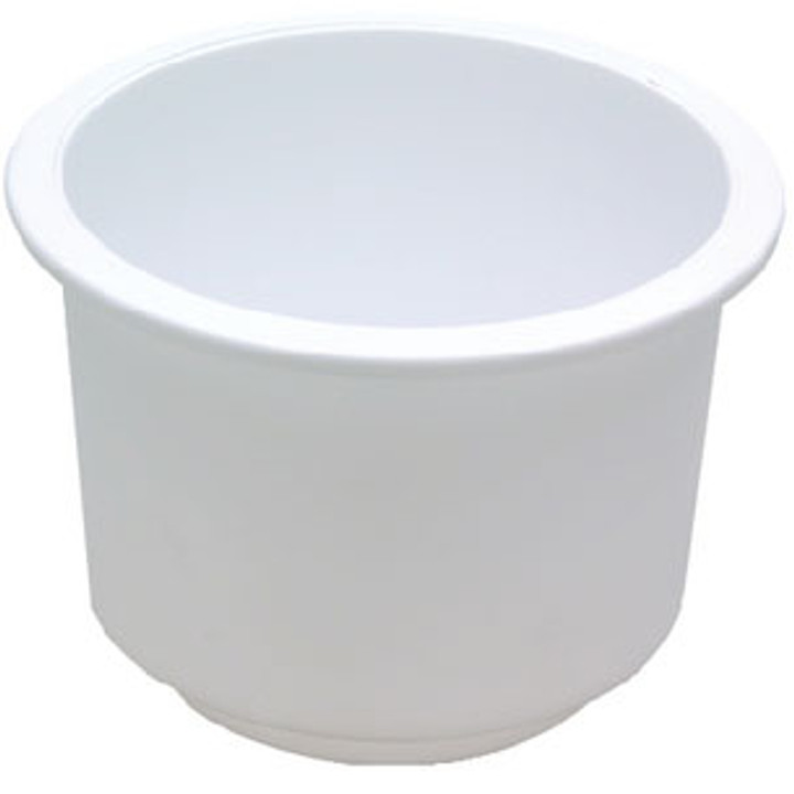 Seachoice Drink Holder White Lg Recessed 79490