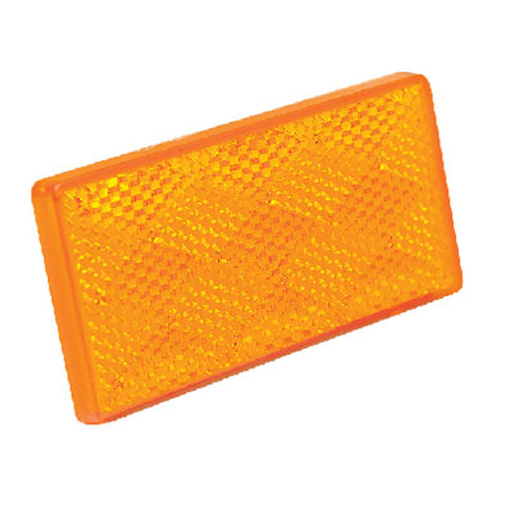 Seachoice Amber Reflector-Adhesive 52571