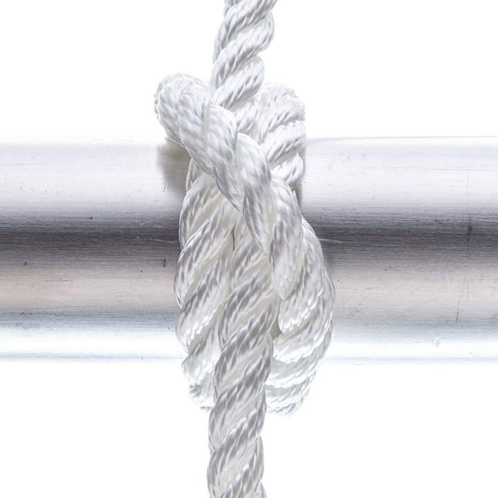 Seachoice 3-Strand Twisted Nylon Dock Line - White