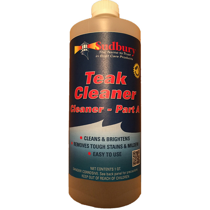 Sudbury Boat Care Teak Cleaner Part A Quart 861Q