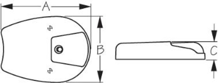 Sea-Dog Line LED Side Mount lights 400079-1