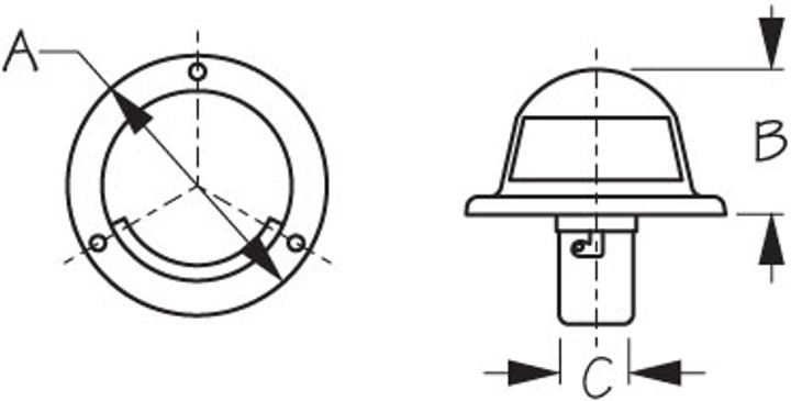 Sea-Dog Line Stern Light  400130-1