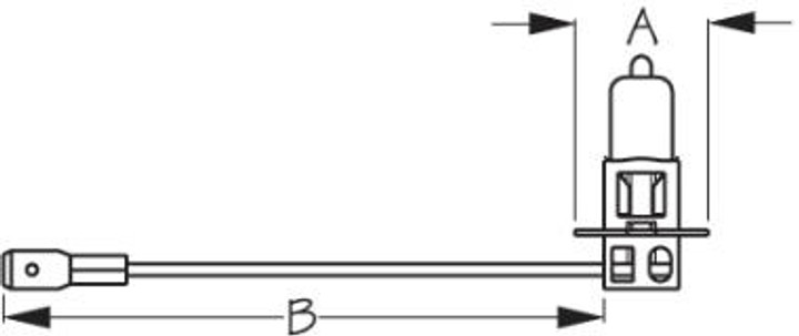 Sea-Dog Line Replacement Halogen Flood Light Bulb For (405110  405115) 405111-1