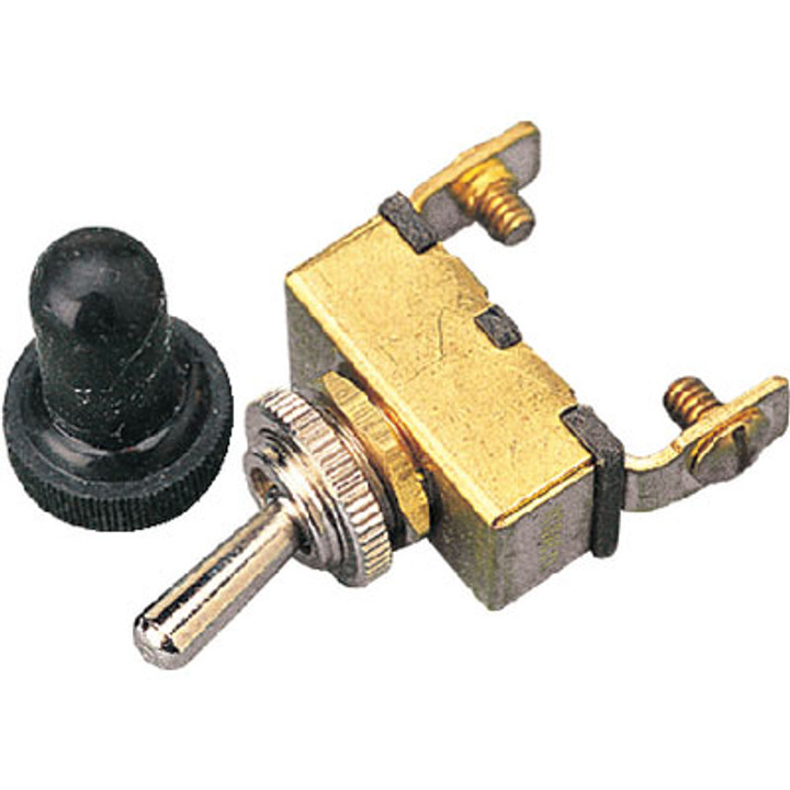 Sea-Dog Line Toggle Switch On/Off--Brass 420465