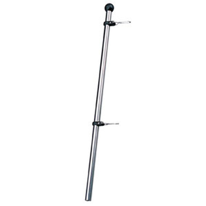 Sea-Dog Line Flag Staff with Adjustable Clips 328112-1