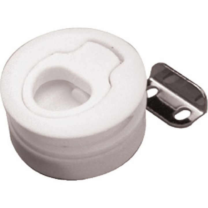 Sea-Dog Line Nylon Slam Latch - White 228120-1