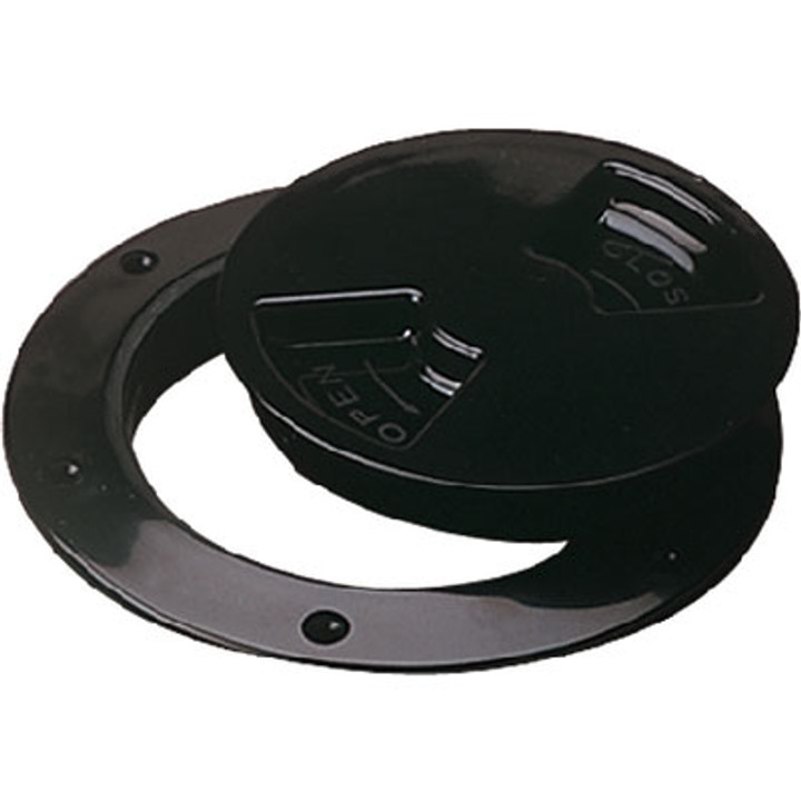 Sea-Dog Line Deck Plate Bk Textur 8 Qtr Trn 336387-1