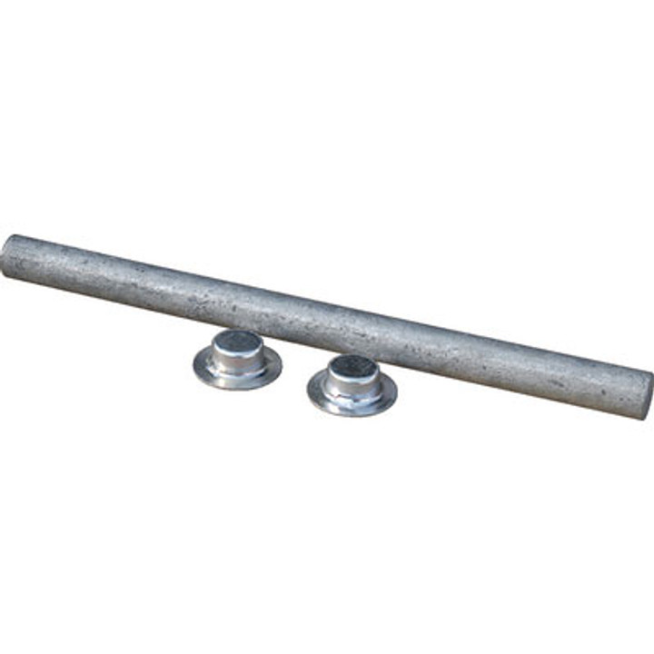 Tiedown Engineering Roller Shaft 5/8" x 11-1/4 Galvanized 86188