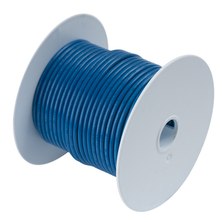 Ancor 14 Ga Dark Blue Tinned Wire 100' 104110