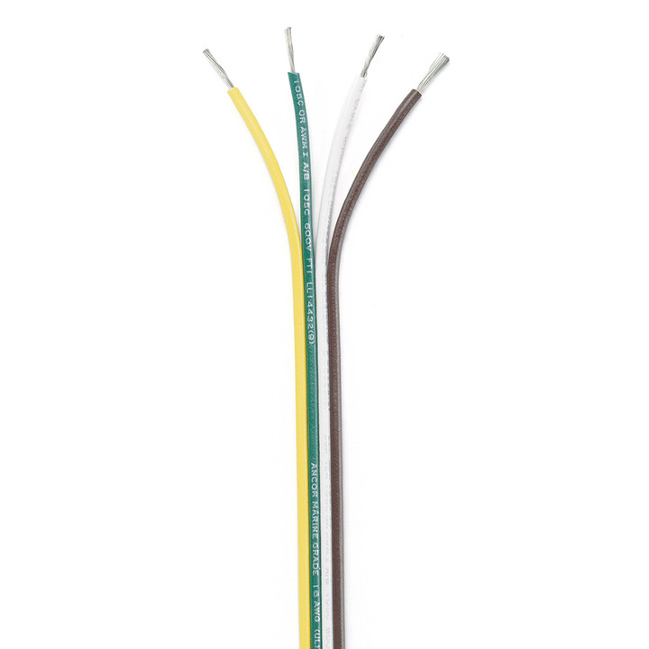 Ancor 16/4 Tinned Ribbon Cable 100' 154510