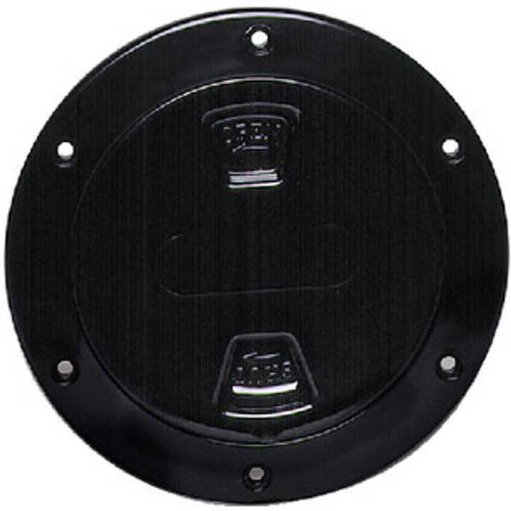 Beckson Marine 6 Black Screw-In Deck Plate Dp60-B