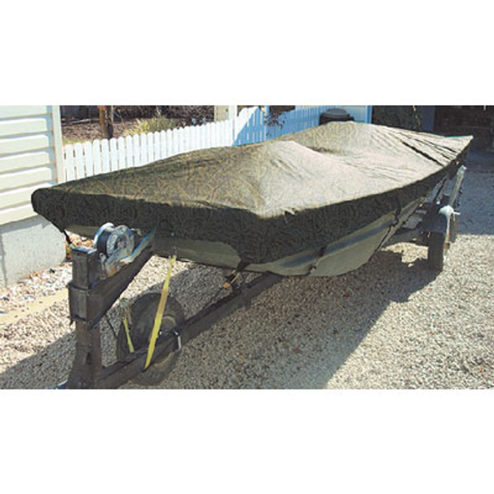 Carver Covers 14' Open Jon Boat Camo Cover 74201C-Sg