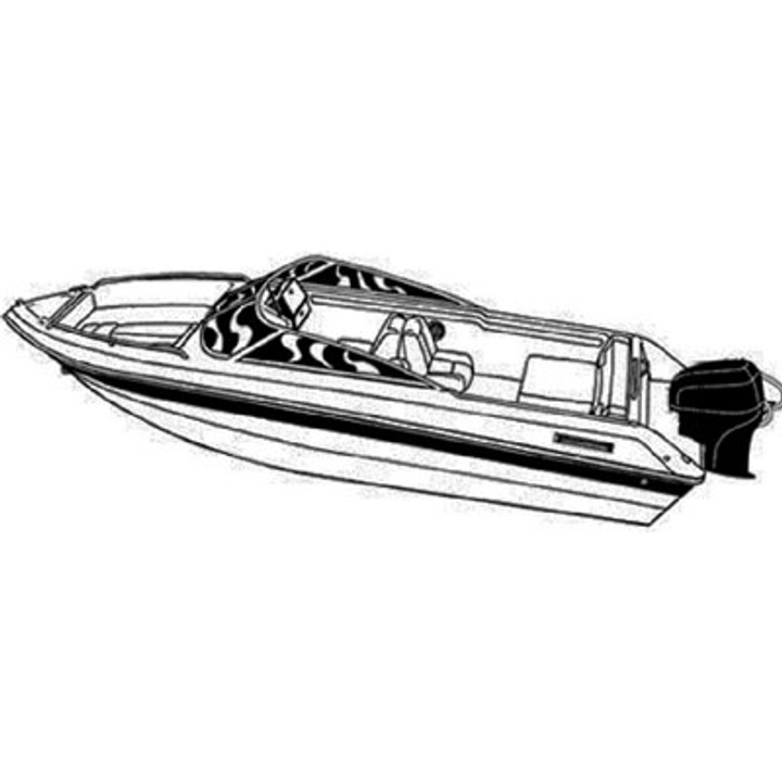 Carver Covers V-15 O/B Boat Duck Cover 77015