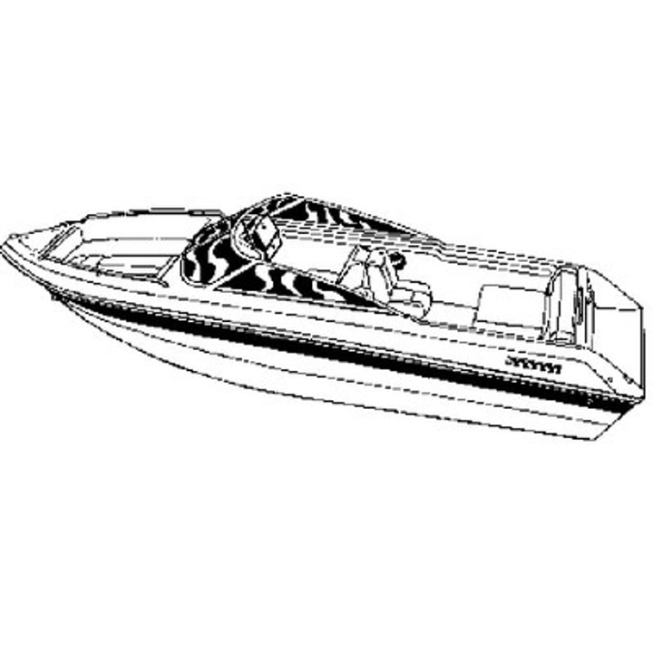 Carver Covers V-19 I/O Travel Boat Cover 87119
