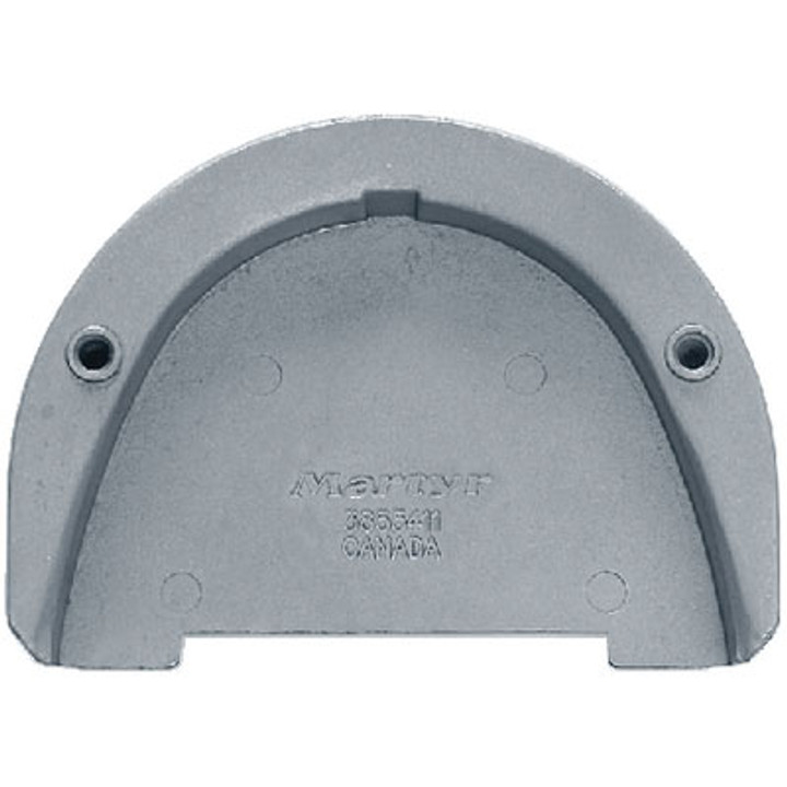 Martyr Anodes Vol Zinc Transom Plate Sx Drive Cm3855411Z