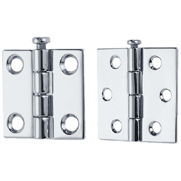 Perko 2" x 2 Rem Pin Butt Hinge (1Pr 1293Dp4Chr