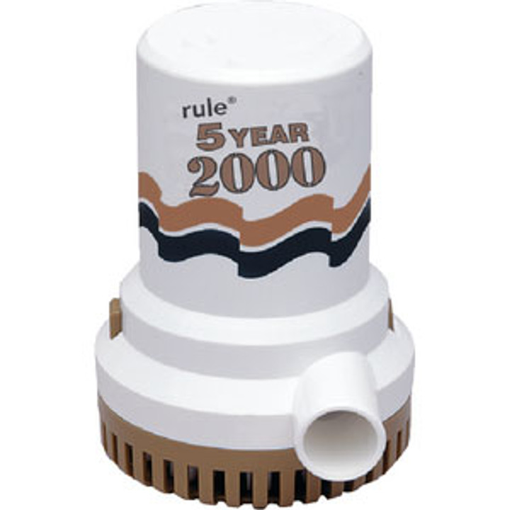 Rule 5 Year 2000gph Pump 12V 9