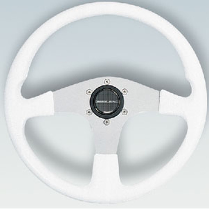 Uflex Steering Wheel White PVC Grip Corse-with S