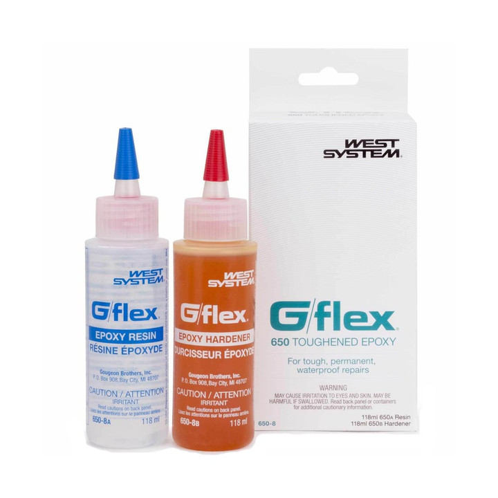 West System G/Flex Epoxy Bottles 2/Pkg 6508