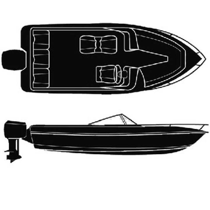 Attwood Marine Polyester V-Hull O/B 19'-93I 10161