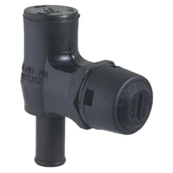 Attwood Marine Gas Vent Black 90 Degree 1670-3