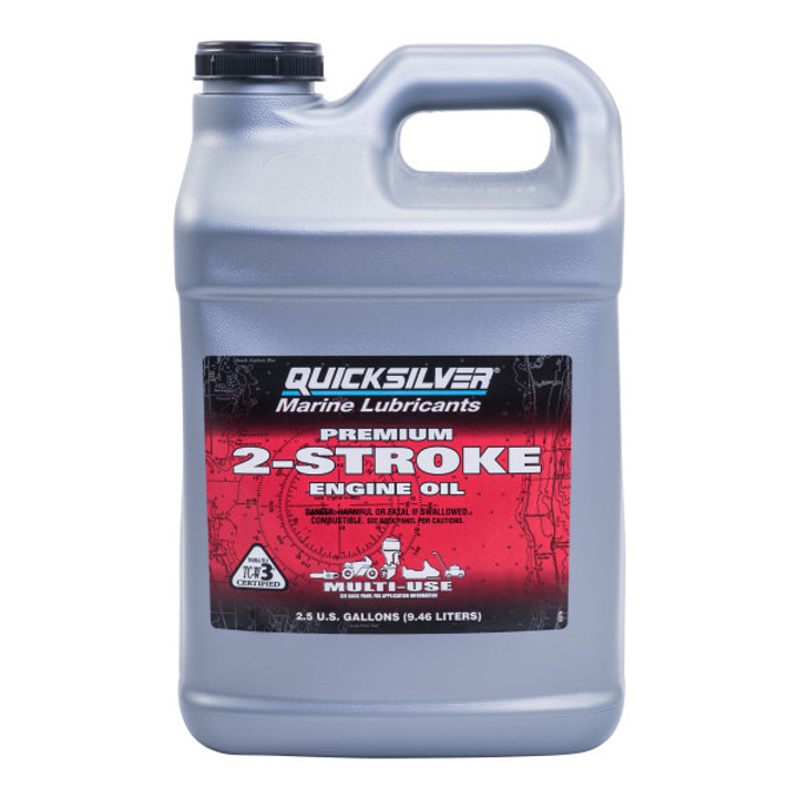 OEM Quicksilver 2-Stroke Premium TCW3 Outboard Engine Oil 858023Q01 858022Q01 858021Q01 858020Q01