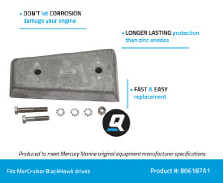 Mercury / Quicksilver ANODE(ALUM) 97-806187A1