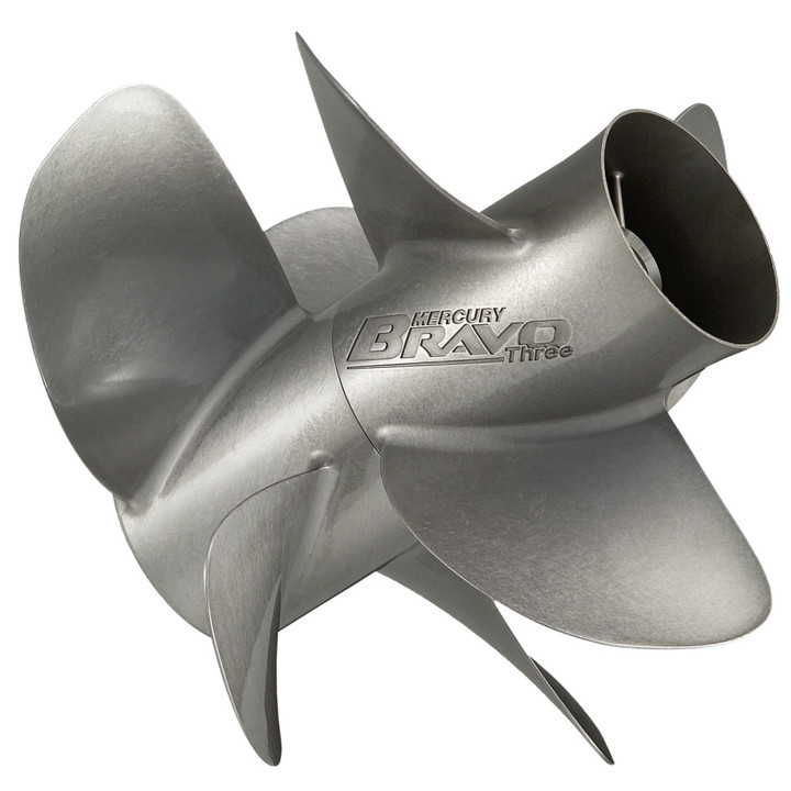 Mercury MerCruiser Bravo Three (14.3" x 21") RH Propeller, 8M8022390 48-8M8022390