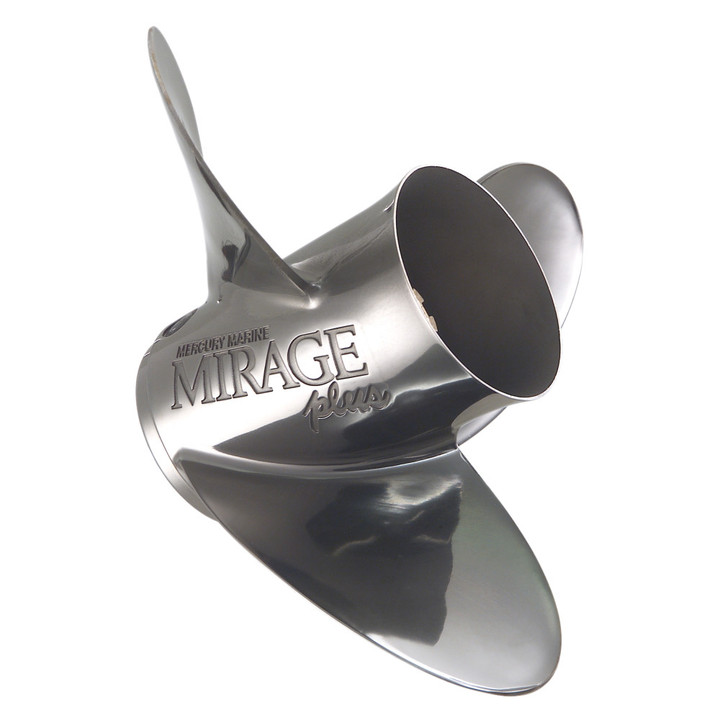 OEM Mercury Mirage Plus Stainless Steel (15.5" x 17") RH Propeller, 18278A46 8M0151304