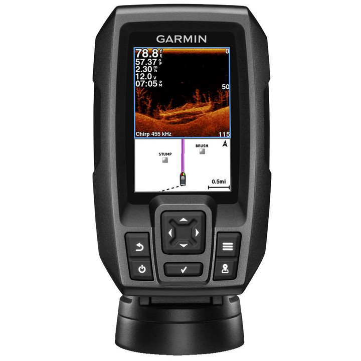 Garmin STRIKER 4 FishFinder w/4-Pin, 77/200kHz TM Transducer 010-01550-00