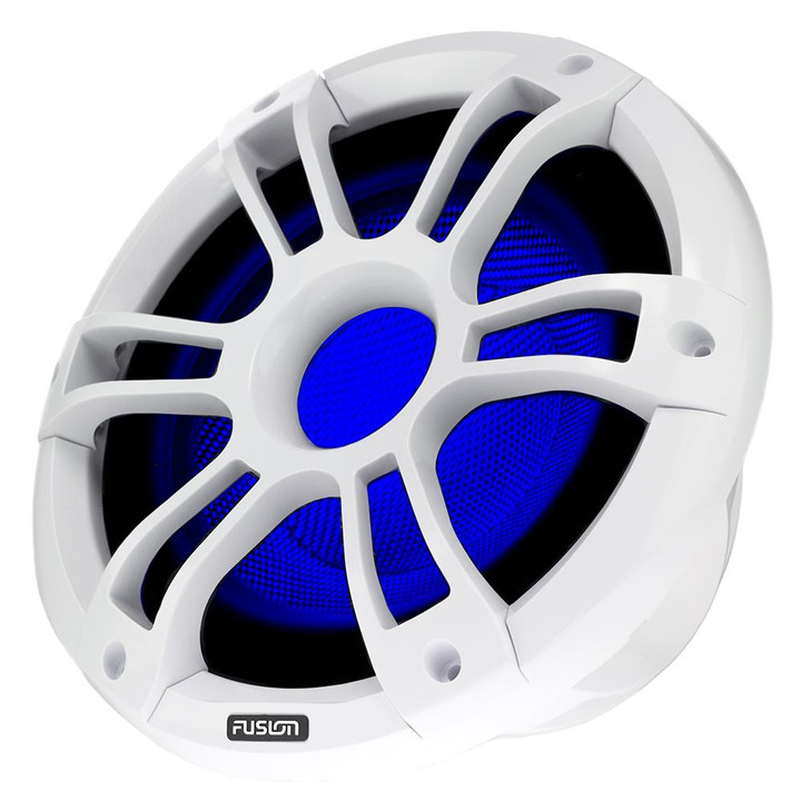 FUSION SG-SL101SPW 10" 450W Sports White Marine Subwoofer w/LEDs