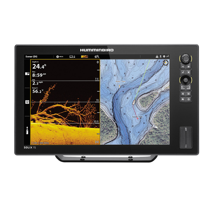 Humminbird SOLIX 15 CHIRP MEGA DI Fishfinder/GPS Combo G2 - Display Only