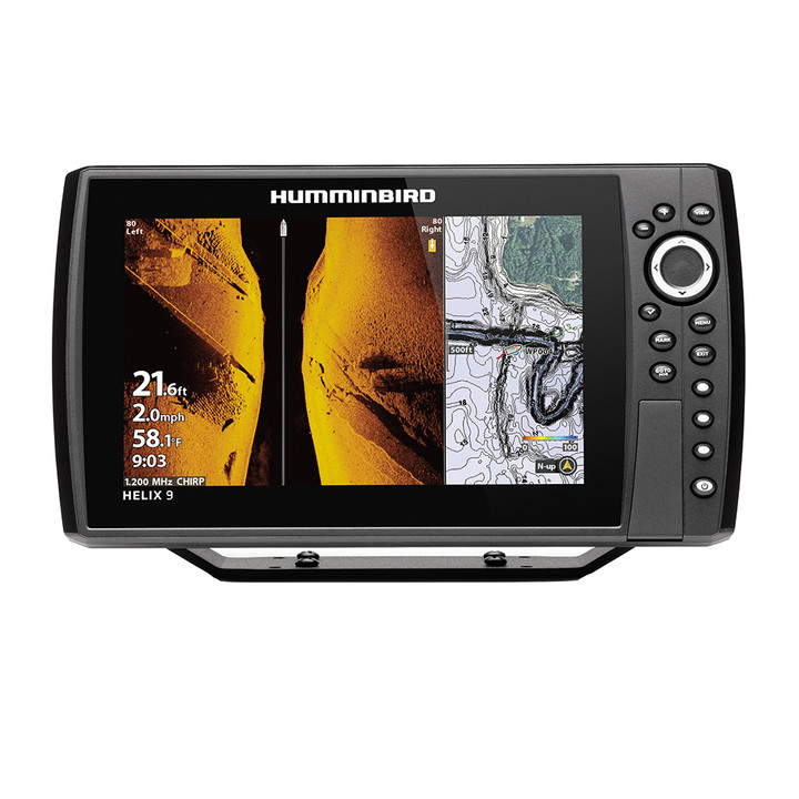 Humminbird HELIX 9 CHIRP MEGA SI Fishfinder/GPS Combo G3N w/Transom Mount Transducer