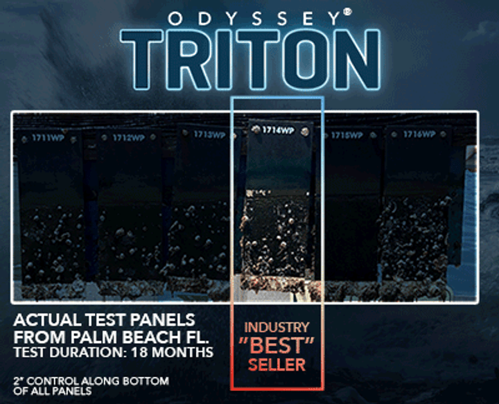 Pettit Odyssey Triton Extremely Effective Multi-Season Ablative Antifouling Bottom Paint