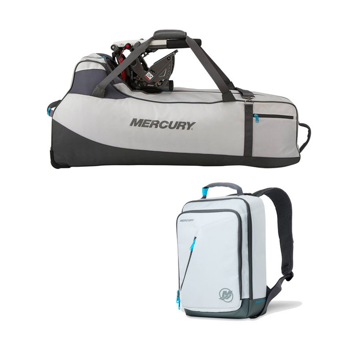 Mercury Avator Battery Backpack and Motor Carrying Bag Bundle 8M0211716